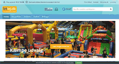 Desktop Screenshot of letlej.dk